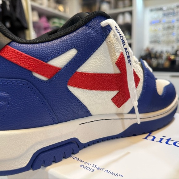 Off-White - Out of office sneakers with Basketball Leather - exclusive - Picture 8 of 12